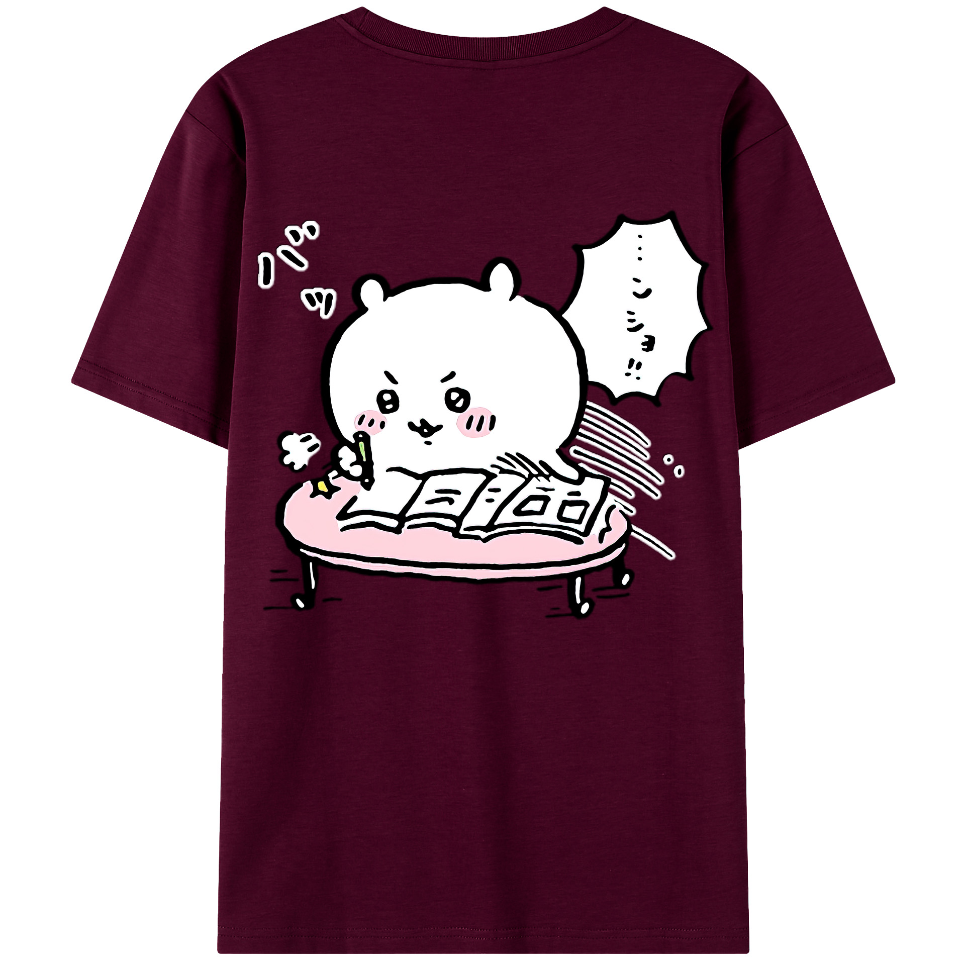 （画像用） ちいかわ ちいかわ Chii-kawa chiikawa レディース半袖Tシャツ(バックプリント)